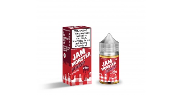 Strawberry SALT - Jam Monster - 30mL